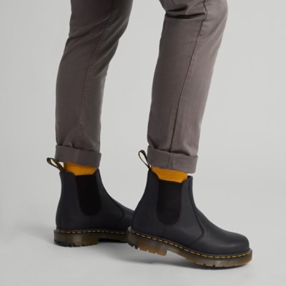 DR. MARTENS DOCS DM’s 2976 WINTERGRIP CHELSEA BOOTS BLACK SNOWPLOW UK 11 US 12 - Picture 12 of 12
